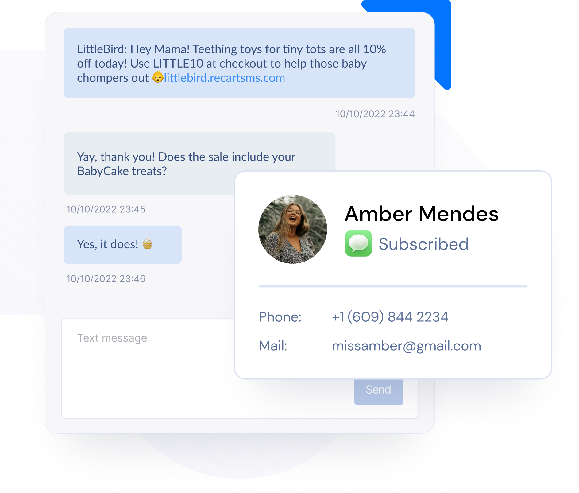 Text Conversational Messages