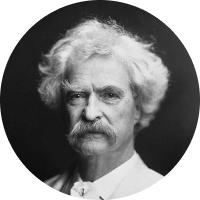 Mark Twain, Not a text-messaging expert